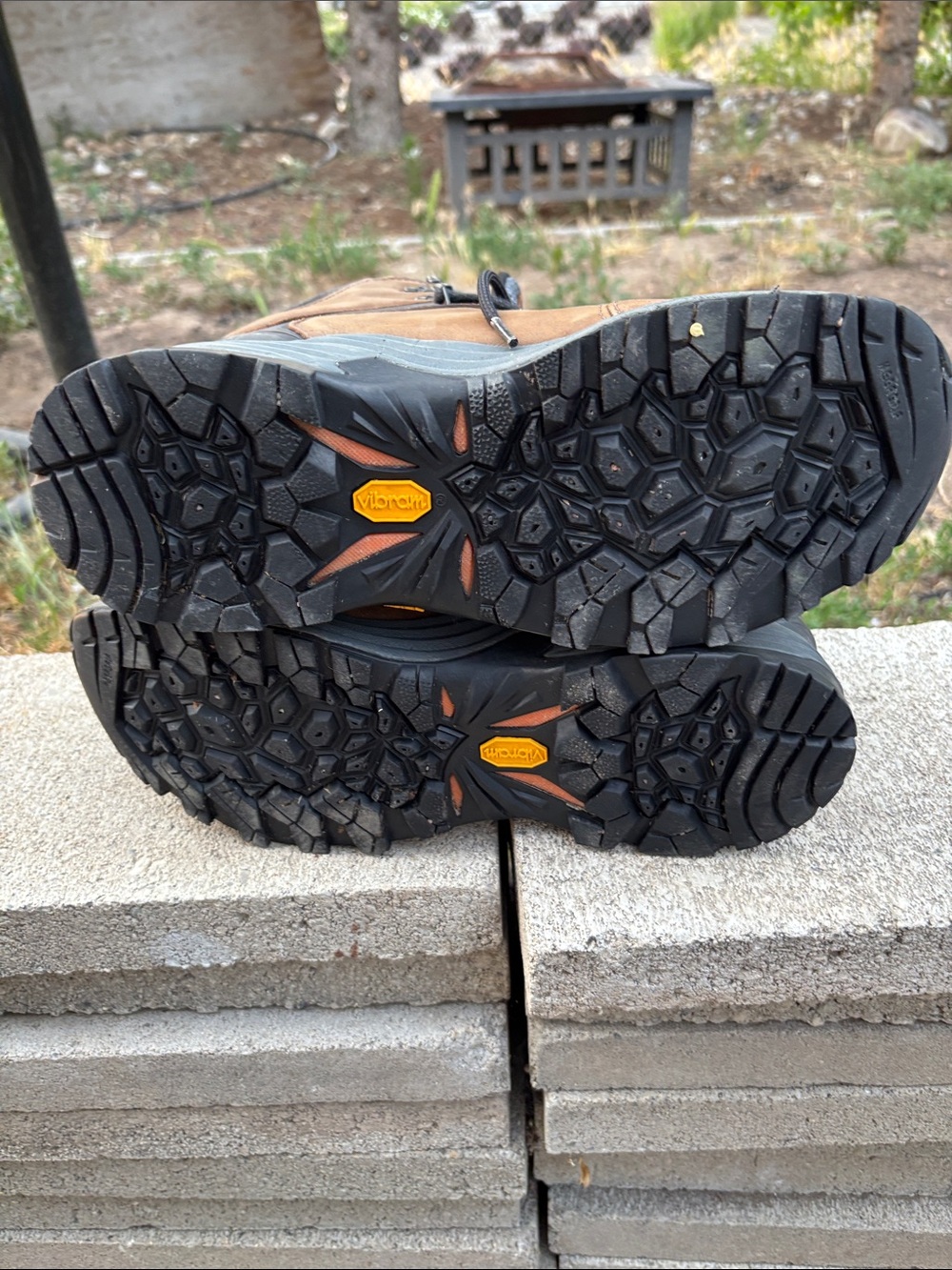Merrell Brown and Black Waterproof Leather Hiking Boots - Picture 4 of 8
